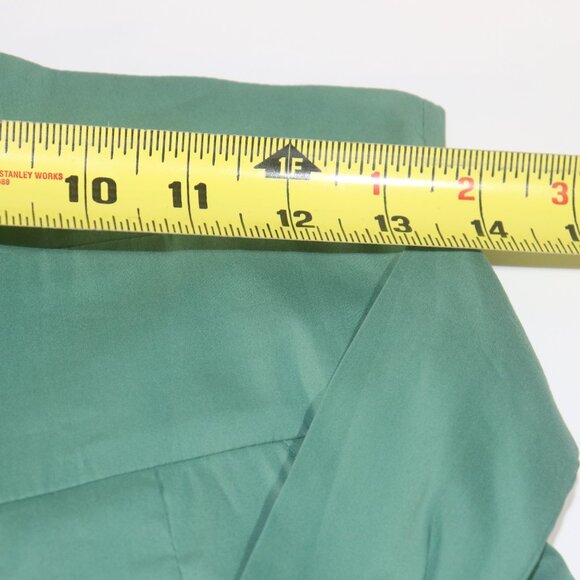 BCBG Chiffon Pleated Green Skirt Size 4 - Picture 10 of 11